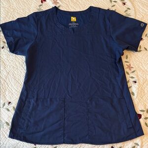 WonderWink Navy Blue Women's Blouse
